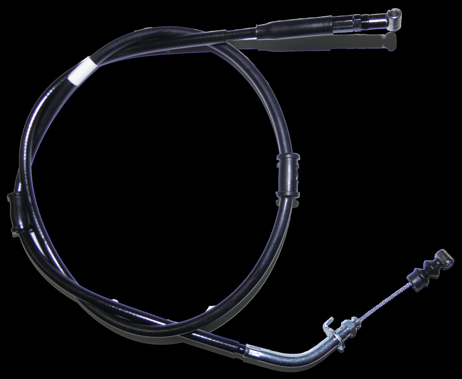 Apico Black Clutch Cable For Yamaha WR 250F WRF 250 2015-2019